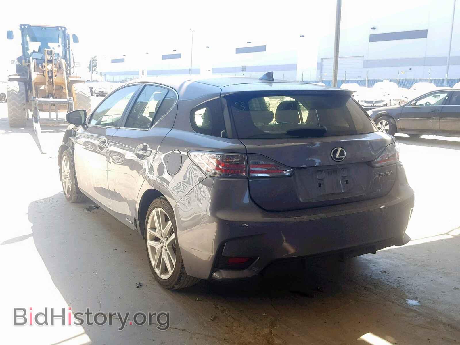 2016 LEXUS CT 200 - VIN: JTHKD5BH3G2260869 - Фото 3