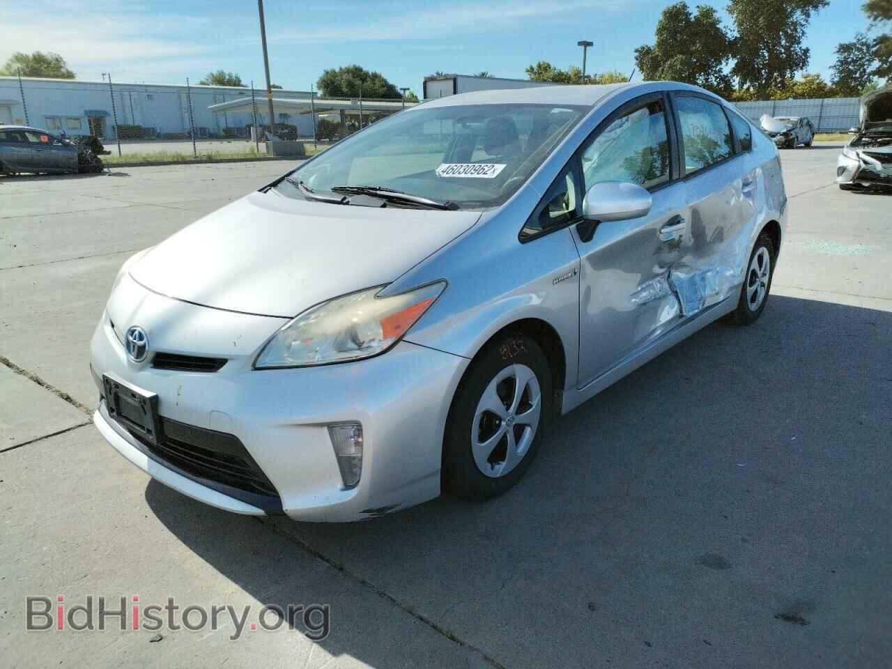 2014 TOYOTA PRIUS - VIN: JTDKN3DU4E1785326 - Фото 2