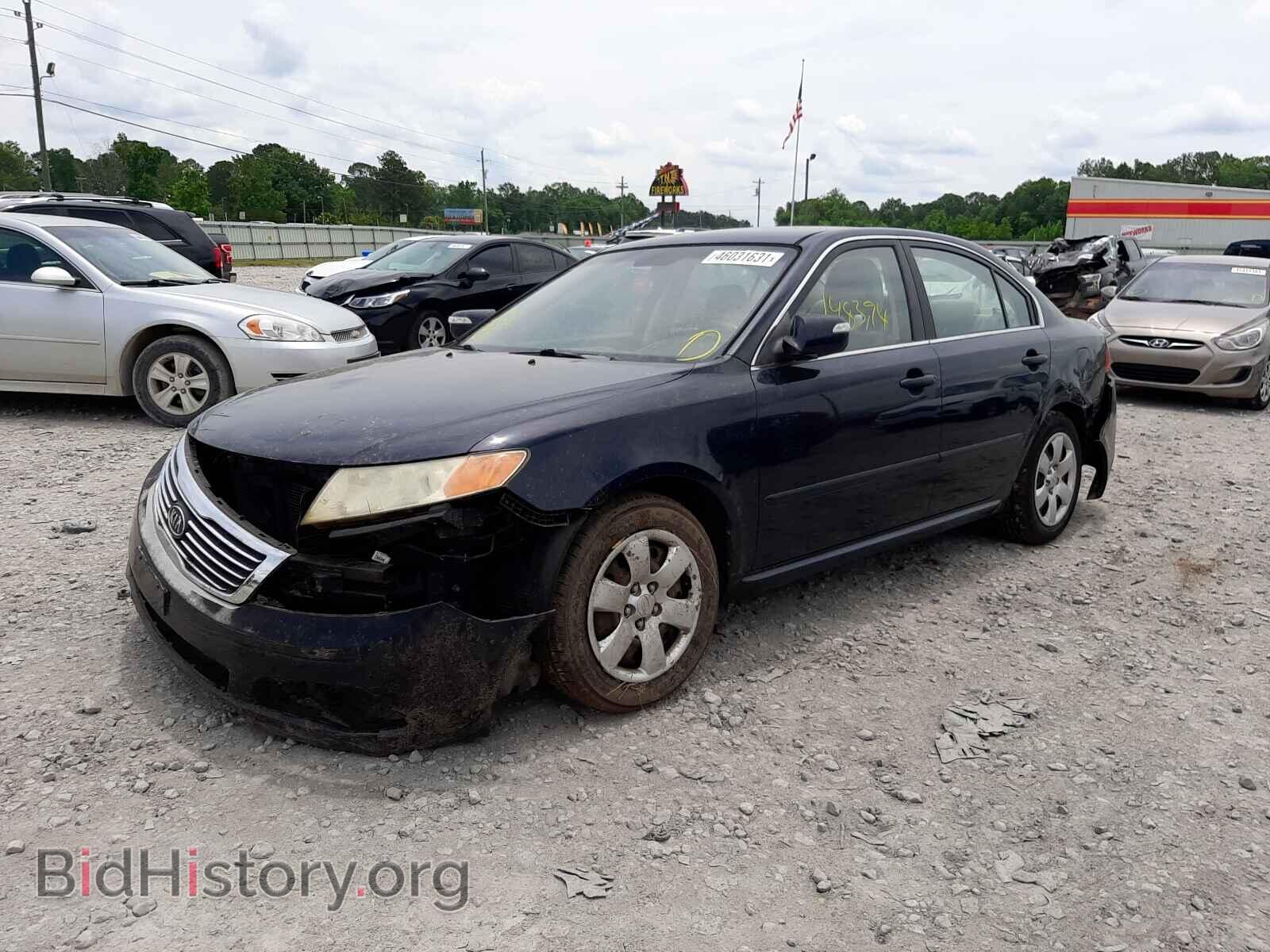 2009 KIA OPTIMA - VIN: KNAGE228695314862 - Фото 2