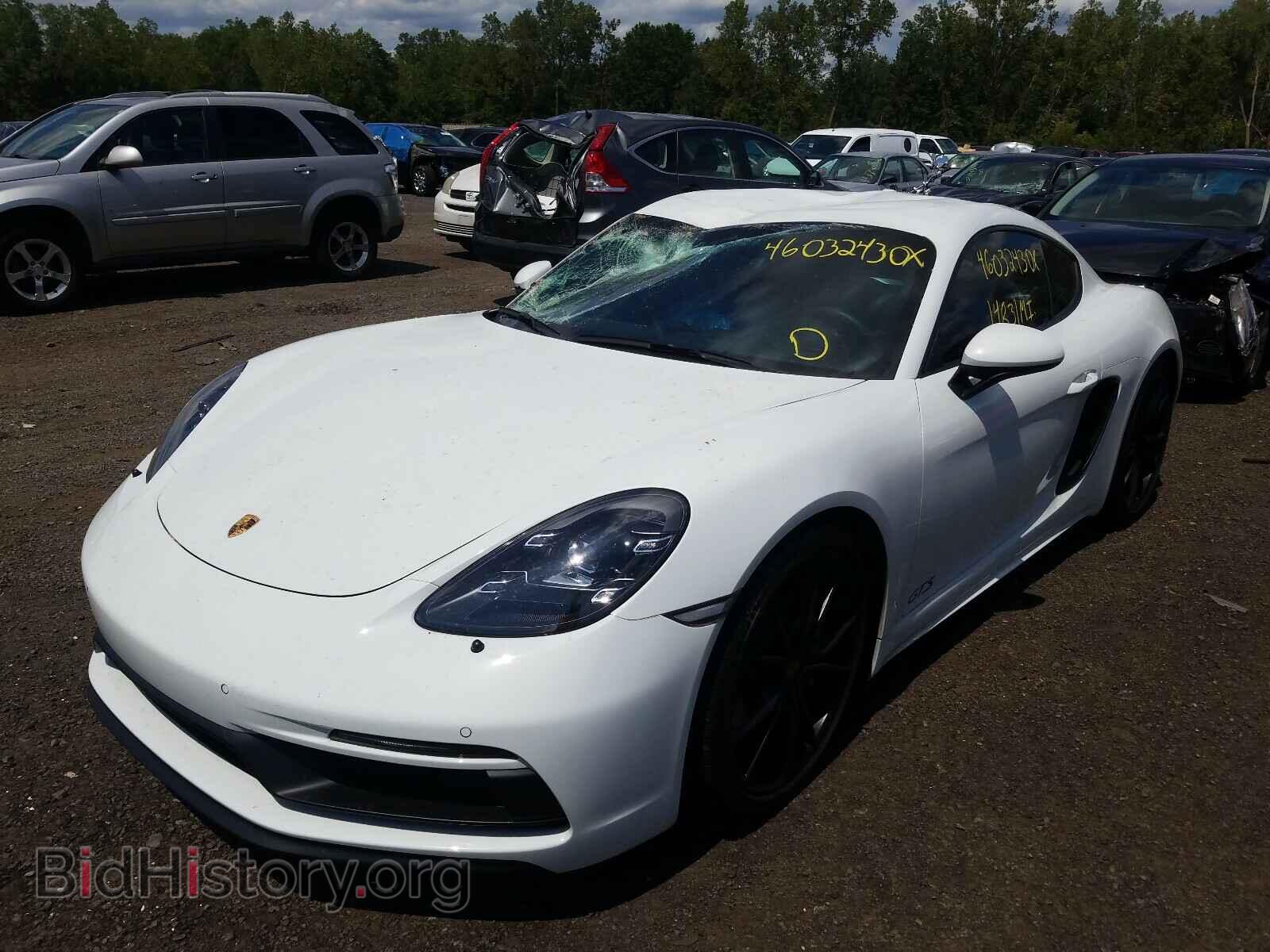 2019 PORSCHE CAYMAN - VIN: WP0AB2A80KS278676 - Фото 2