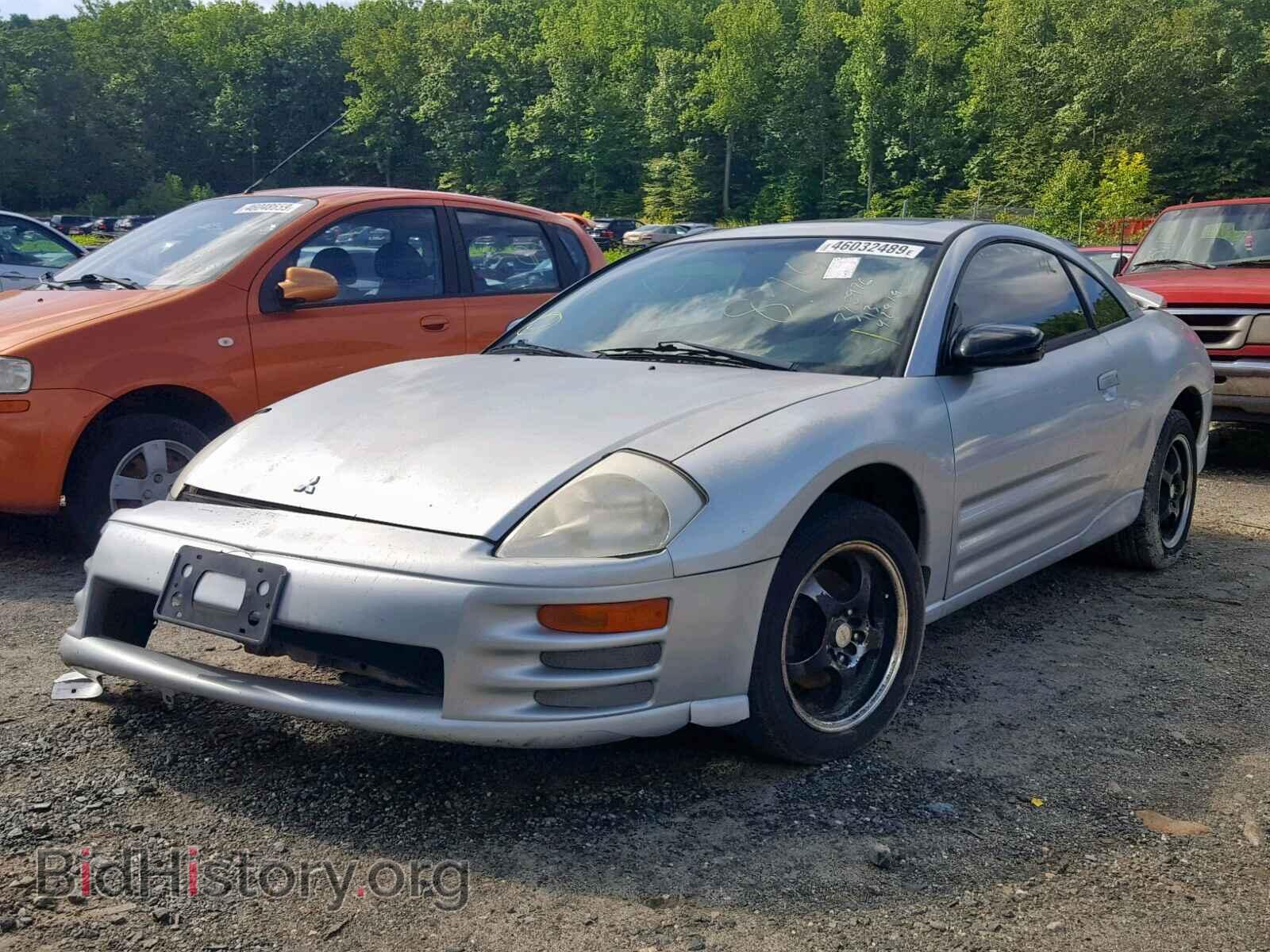 2002 MITSUBISHI ECLIPSE - VIN: 4A3AC44G32E011586 - Фото 2