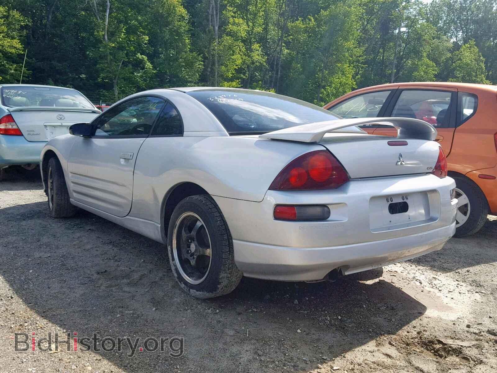 2002 MITSUBISHI ECLIPSE - VIN: 4A3AC44G32E011586 - Фото 3