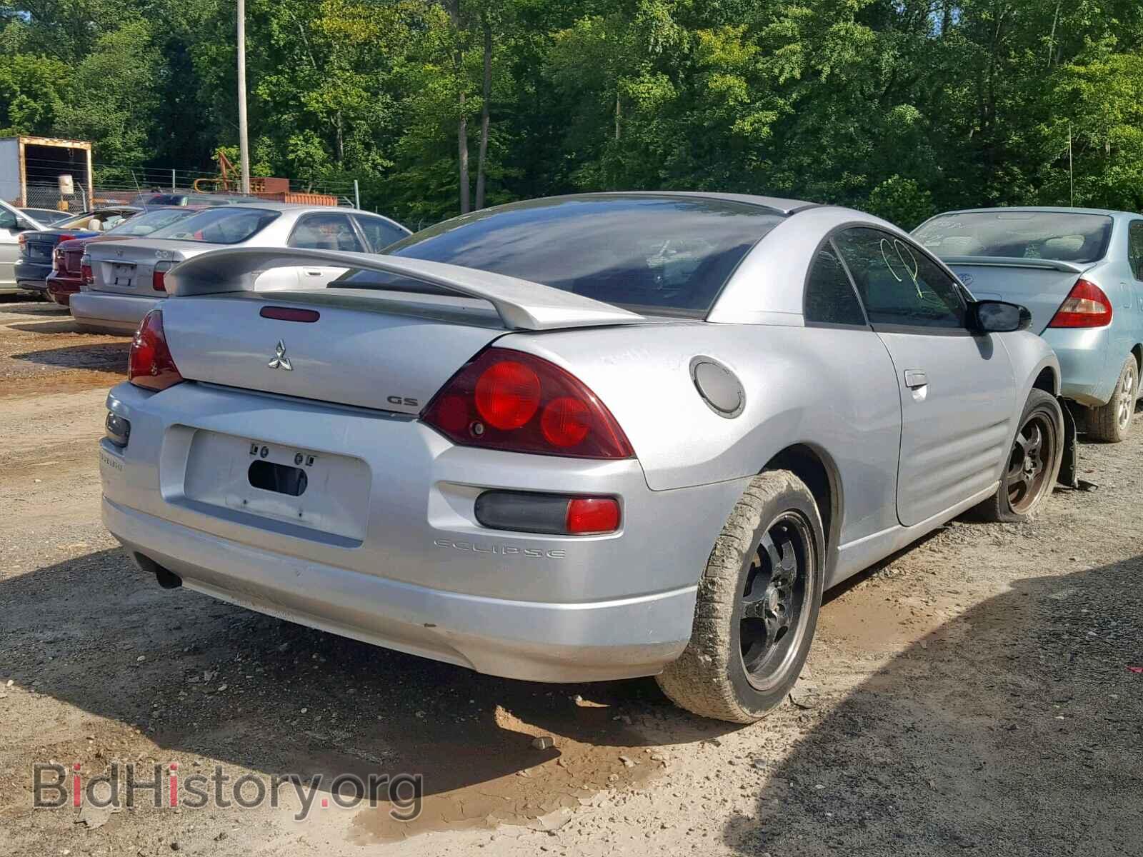 2002 MITSUBISHI ECLIPSE - VIN: 4A3AC44G32E011586 - Фото 4