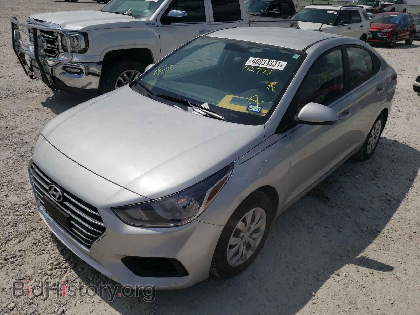 2020 HYUNDAI ACCENT - VIN: 3KPC24A6XLE112947 - Фото 2