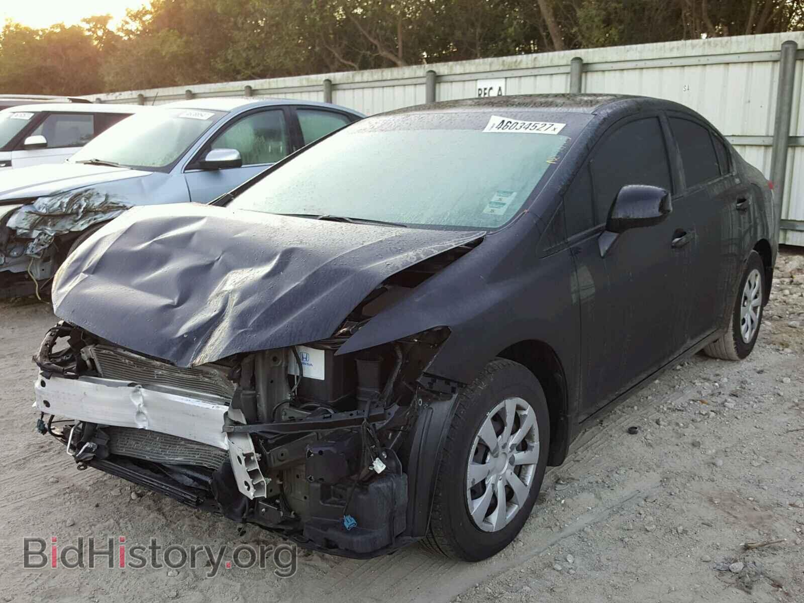 2013 HONDA CIVIC - VIN: 19XFB2F53DE095170 - Фото 2