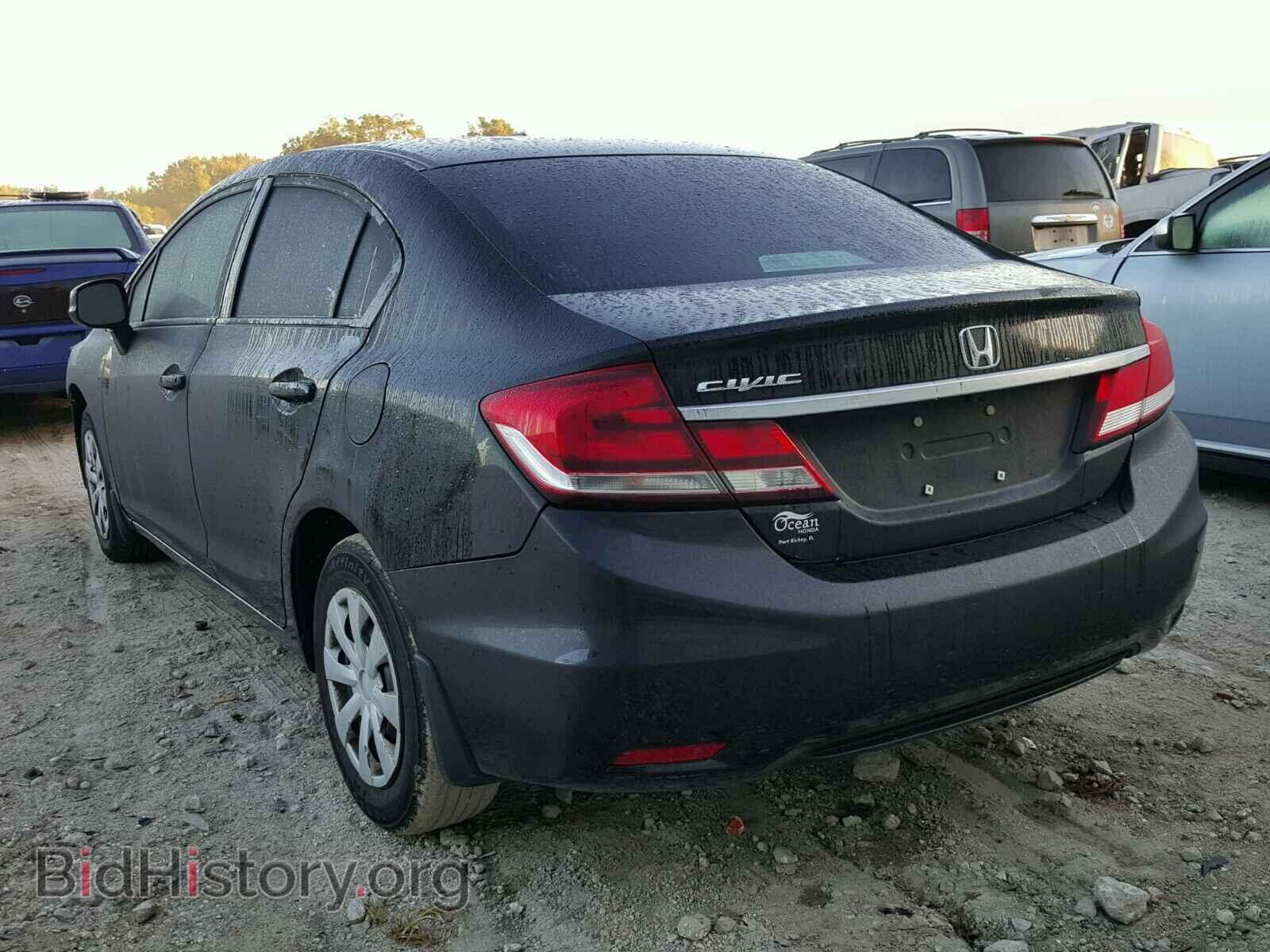 2013 HONDA CIVIC - VIN: 19XFB2F53DE095170 - Фото 3