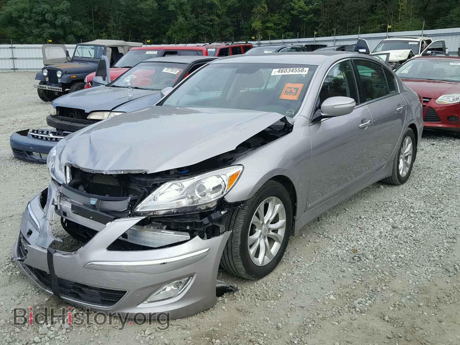 2013 HYUNDAI GENESIS - VIN: KMHGC4DD4DU233576 - Фото 2