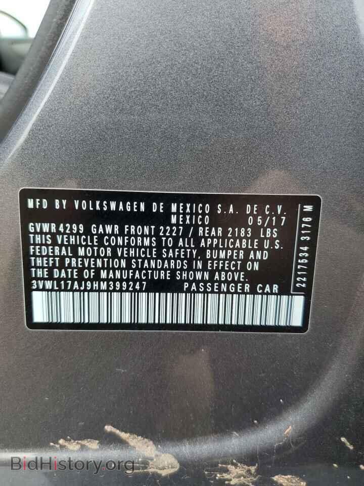 2017 VOLKSWAGEN JETTA - VIN: 3VWL17AJ9HM399247 - Photo 12