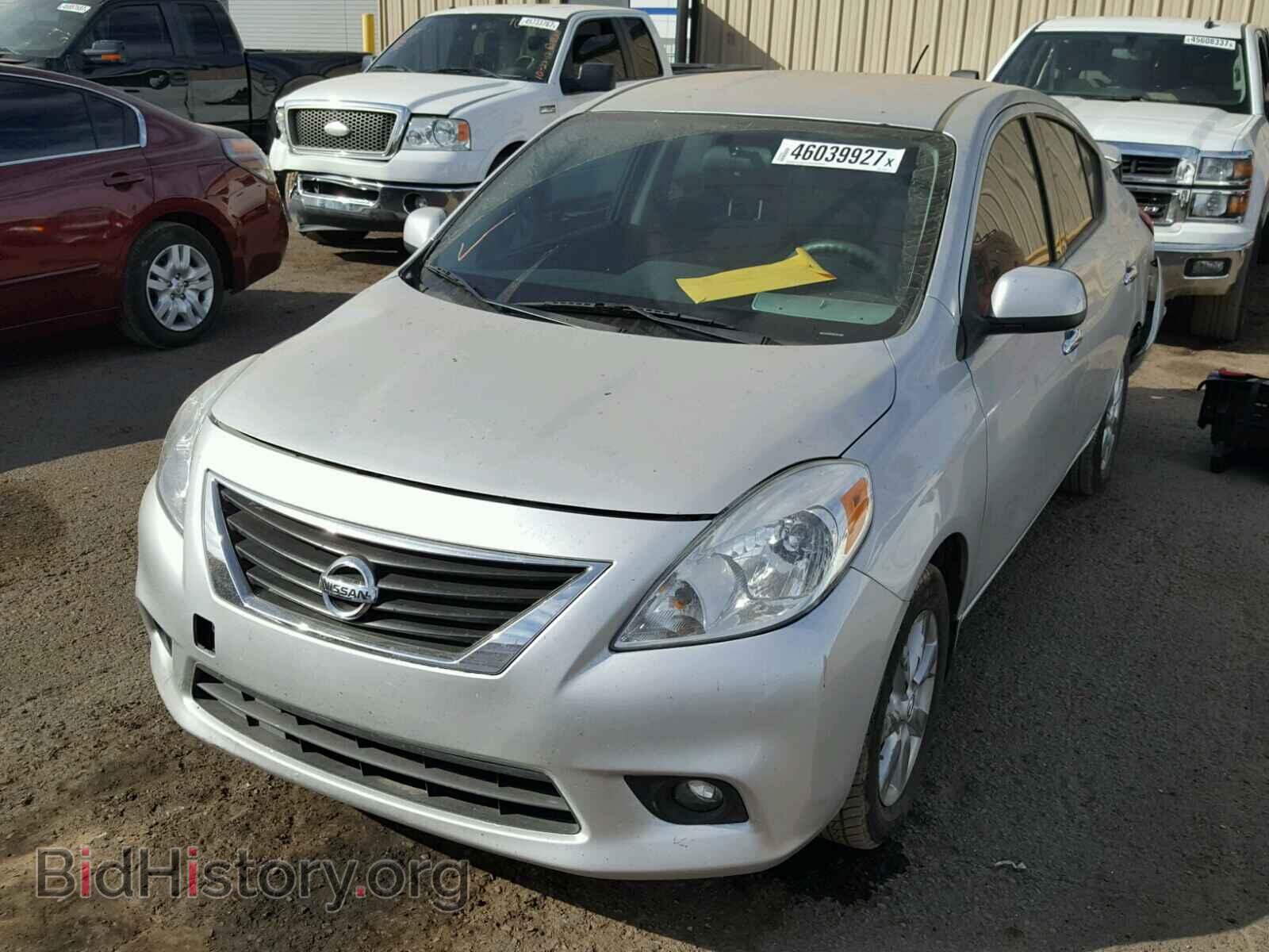 2014 NISSAN VERSA - VIN: 3N1CN7AP3EL851340 - Фото 2