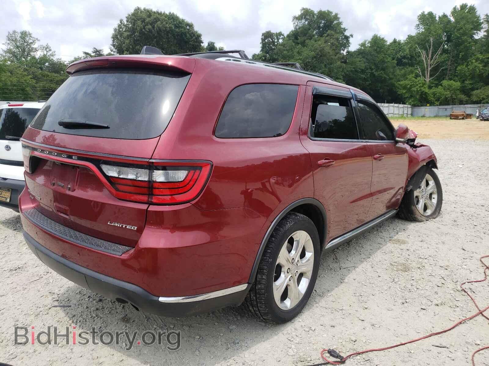 2015 DODGE DURANGO - VIN: 1C4RDJDG4FC161354 - Фото 4