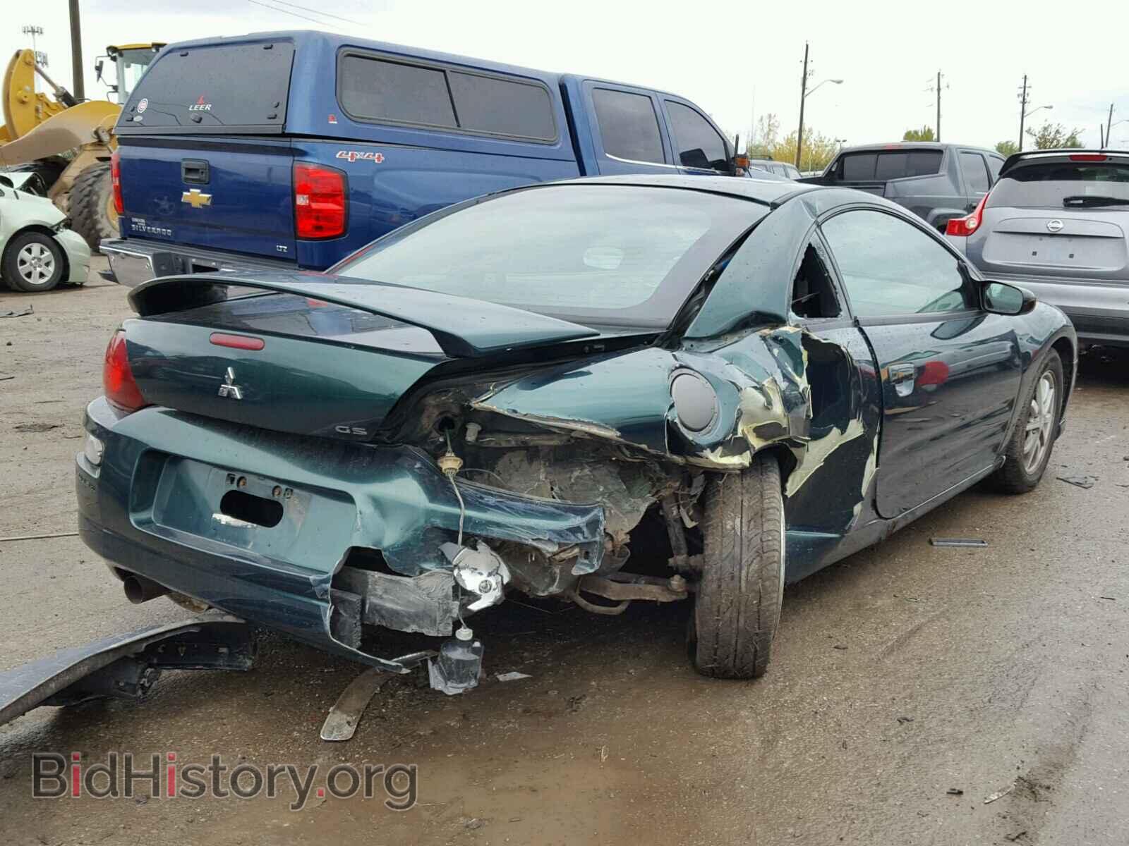 2002 MITSUBISHI ECLIPSE - VIN: 4A3AC44G12E055277 - Фото 4
