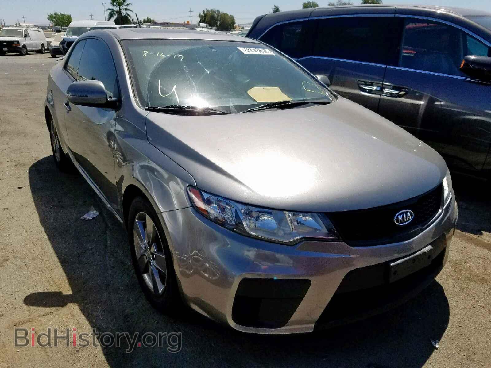 Photo KNAFU6A28C5587005 - KIA FORTE EX 2012