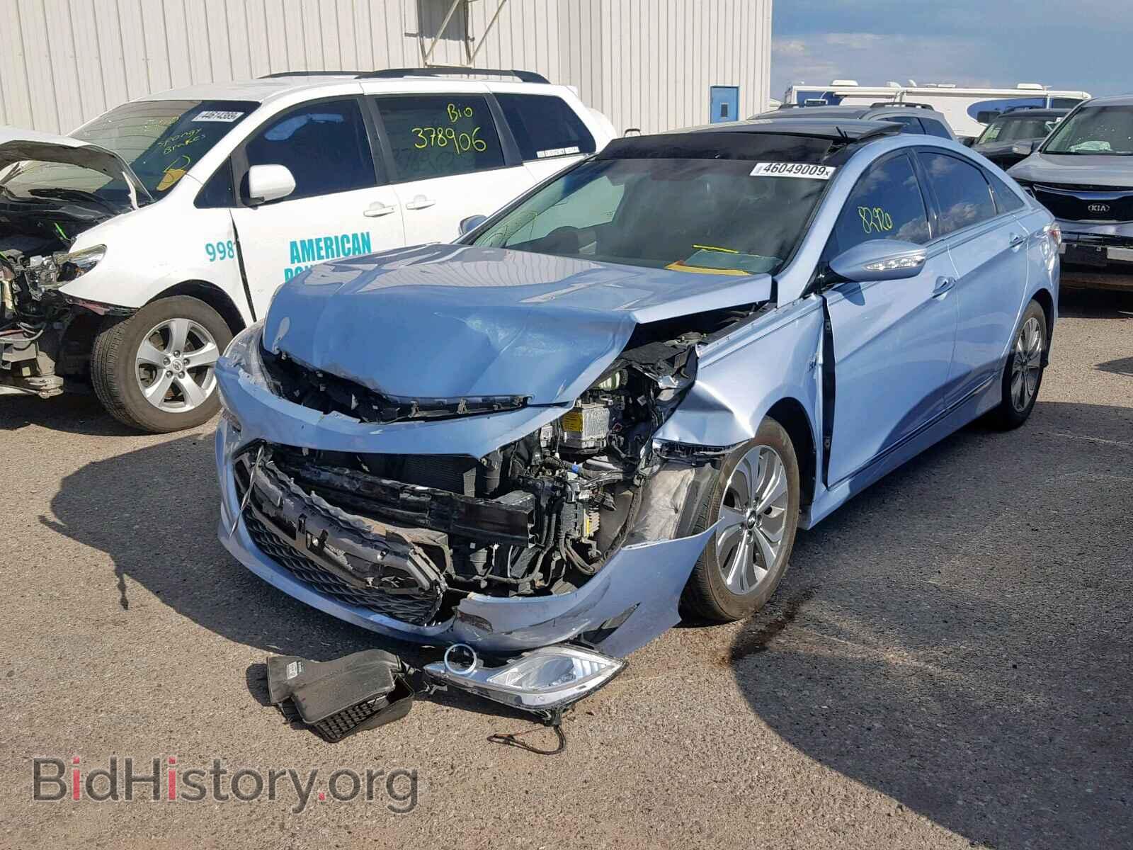 2014 HYUNDAI SONATA - VIN: KMHEC4A42EA106839 - Photo 2