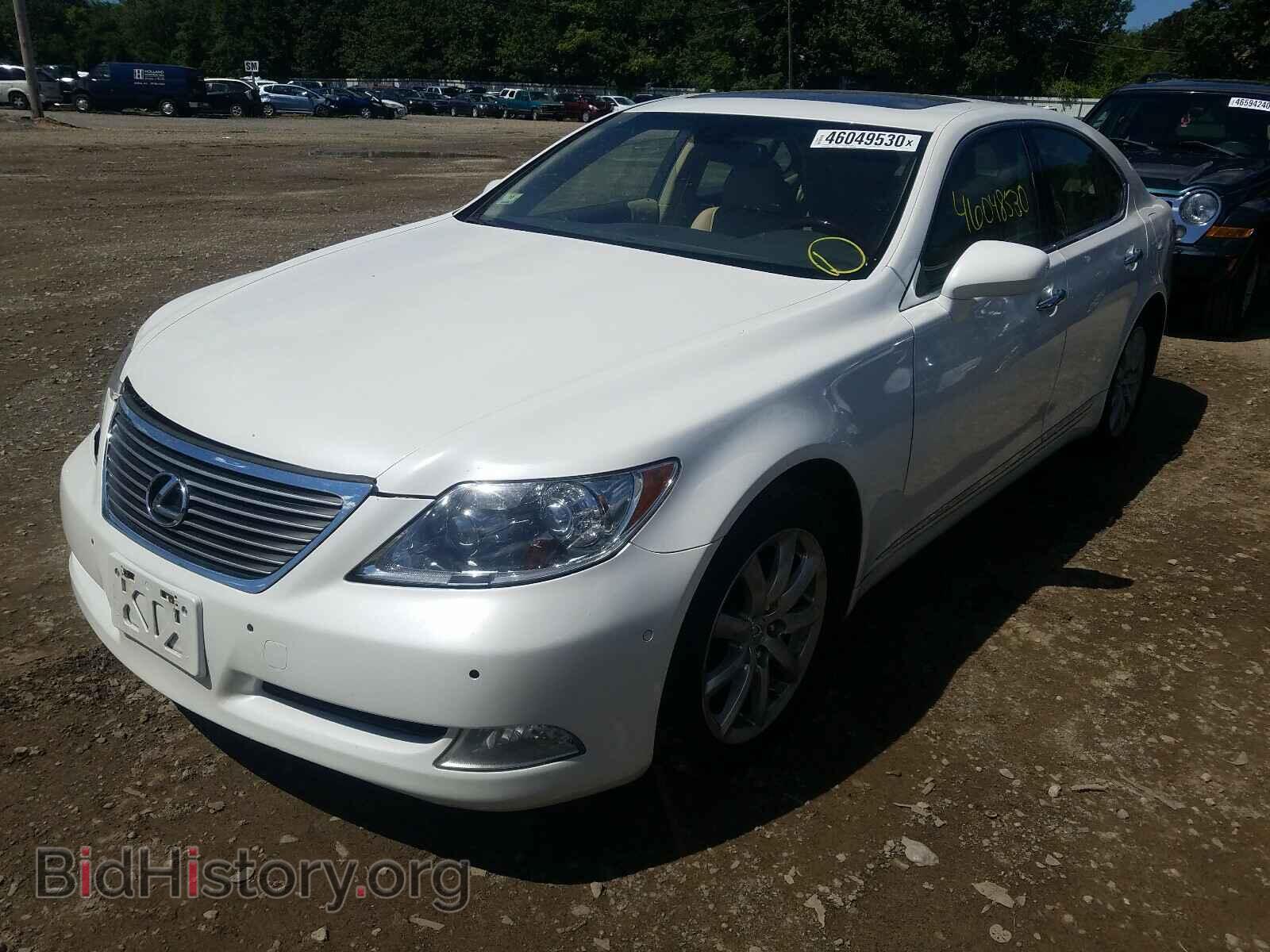 2009 LEXUS LS460 - VIN: JTHCL46F495000492 - Фото 2