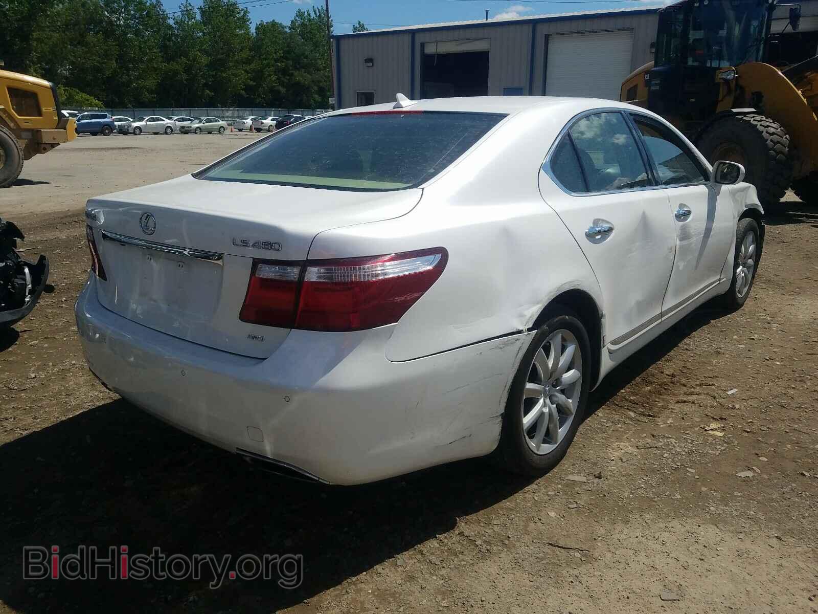 2009 LEXUS LS460 - VIN: JTHCL46F495000492 - Фото 4