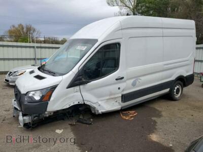 2021 Ford TRANSIT T-250, white — VIN 1FTBR1X82MKA25105, Copart