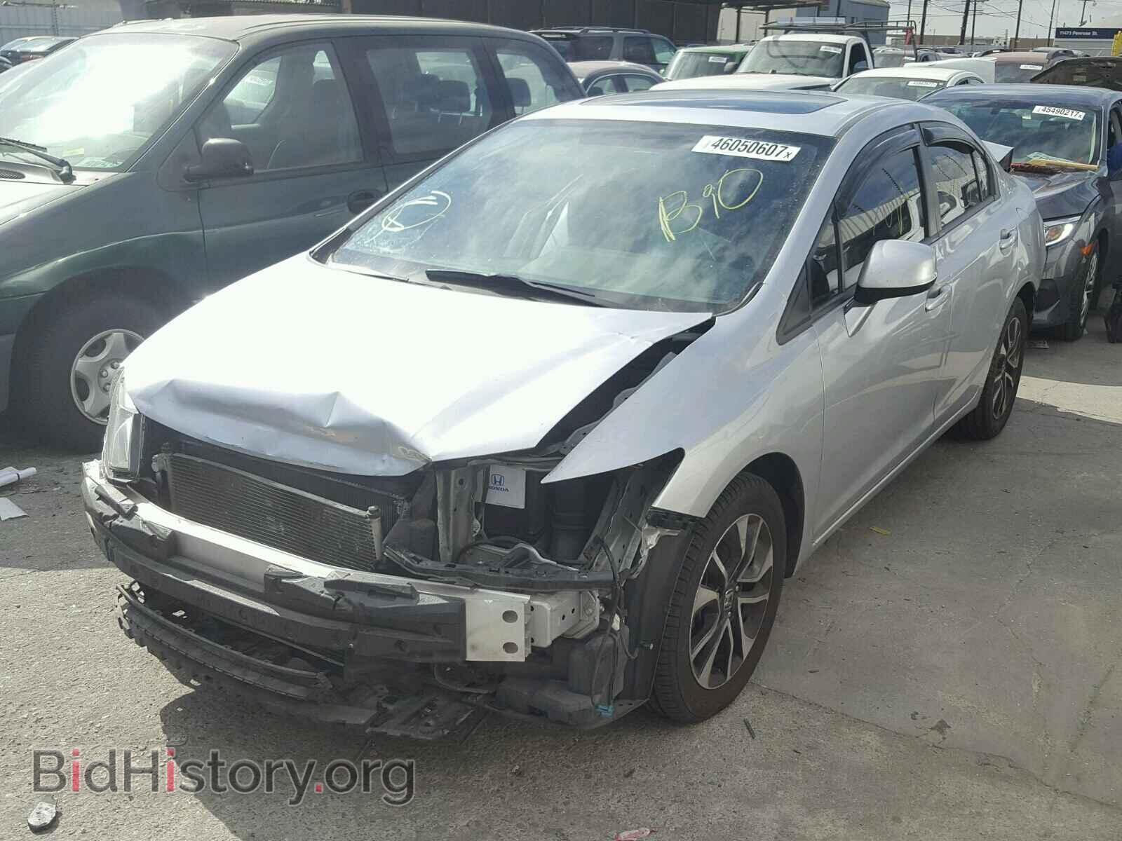 2013 HONDA CIVIC - VIN: 2HGFB2F86DH509638 - Фото 2