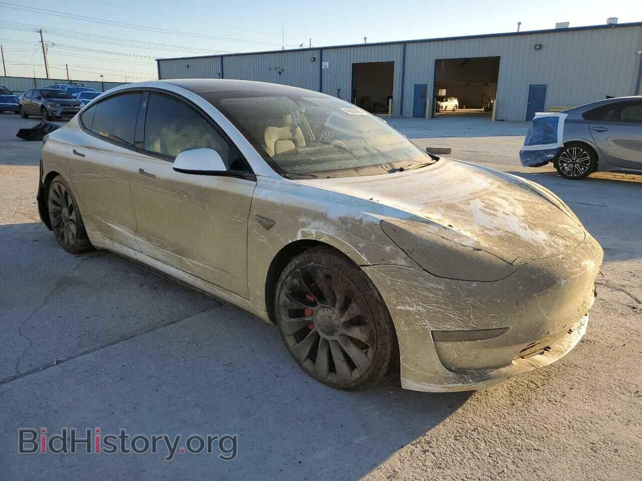 2022 TESLA MODEL 3 - VIN: 5YJ3E1EC0NF315347 - Фото 4