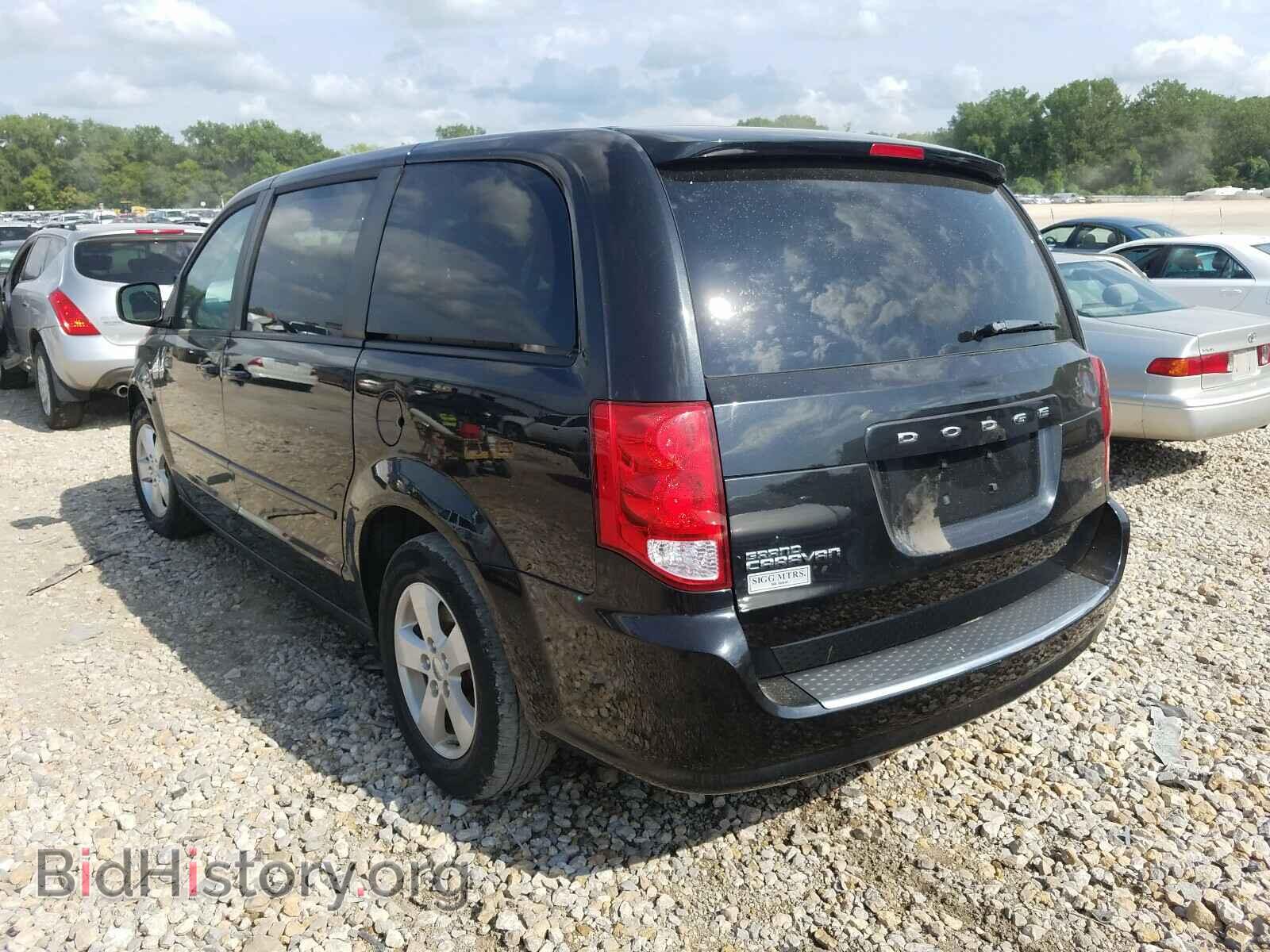 2013 DODGE CARAVAN - VIN: 2C4RDGBGXDR609042 - Фото 3