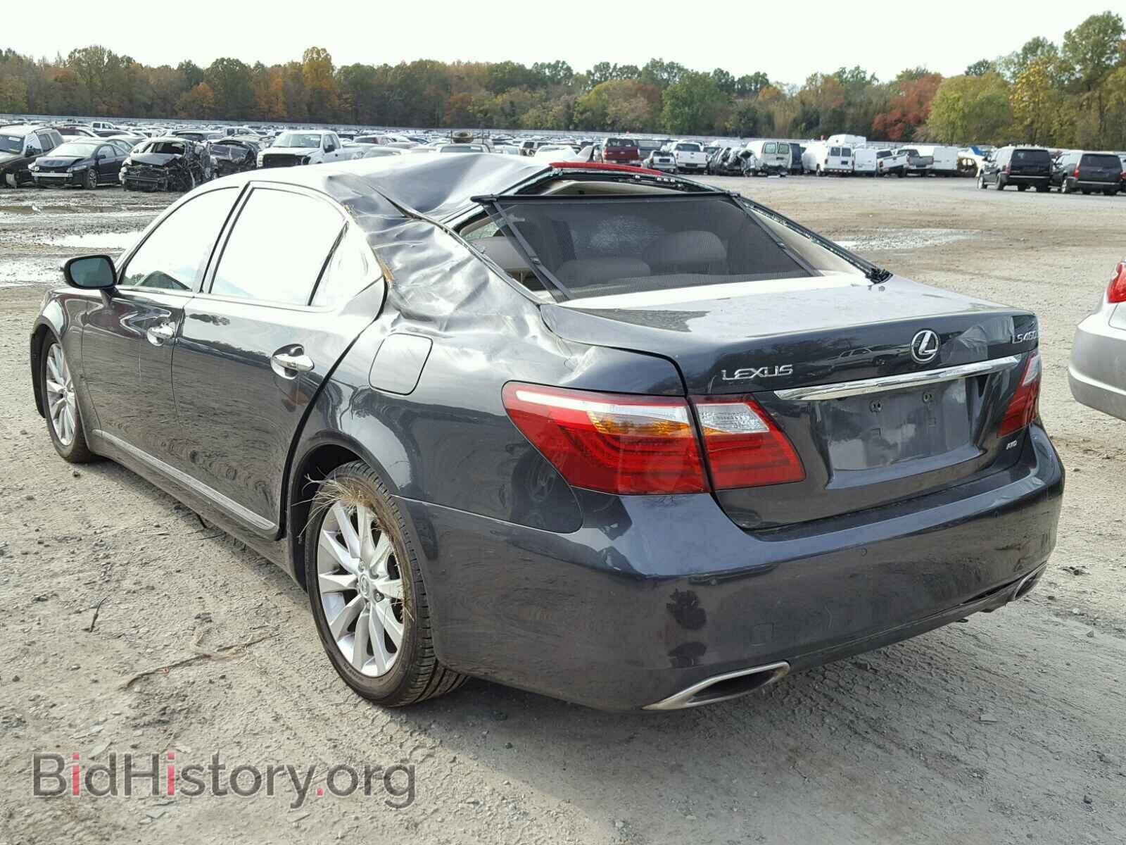 2010 LEXUS LS460 - VIN: JTHDL5EF5A5001747 - Фото 3