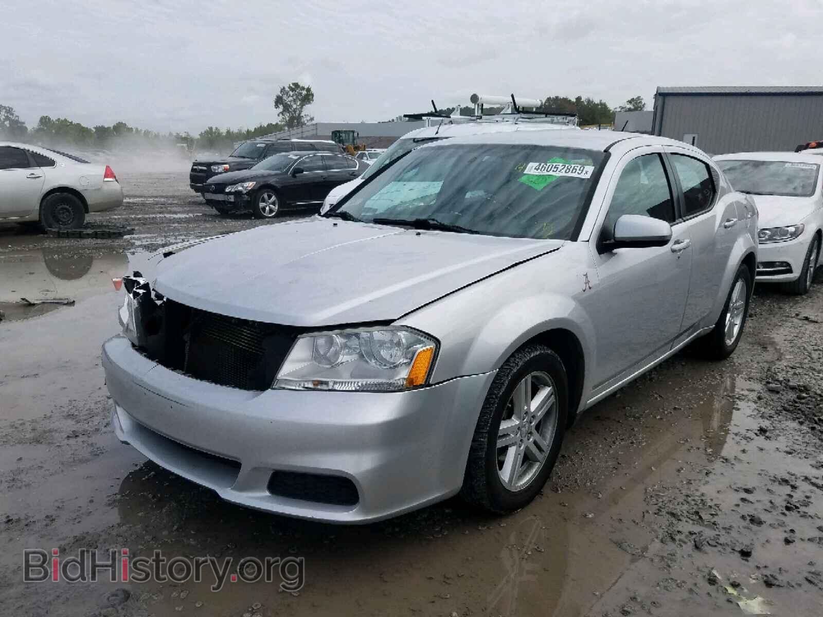 2012 DODGE AVENGER - VIN: 1C3CDZCB7CN237275 - Фото 2