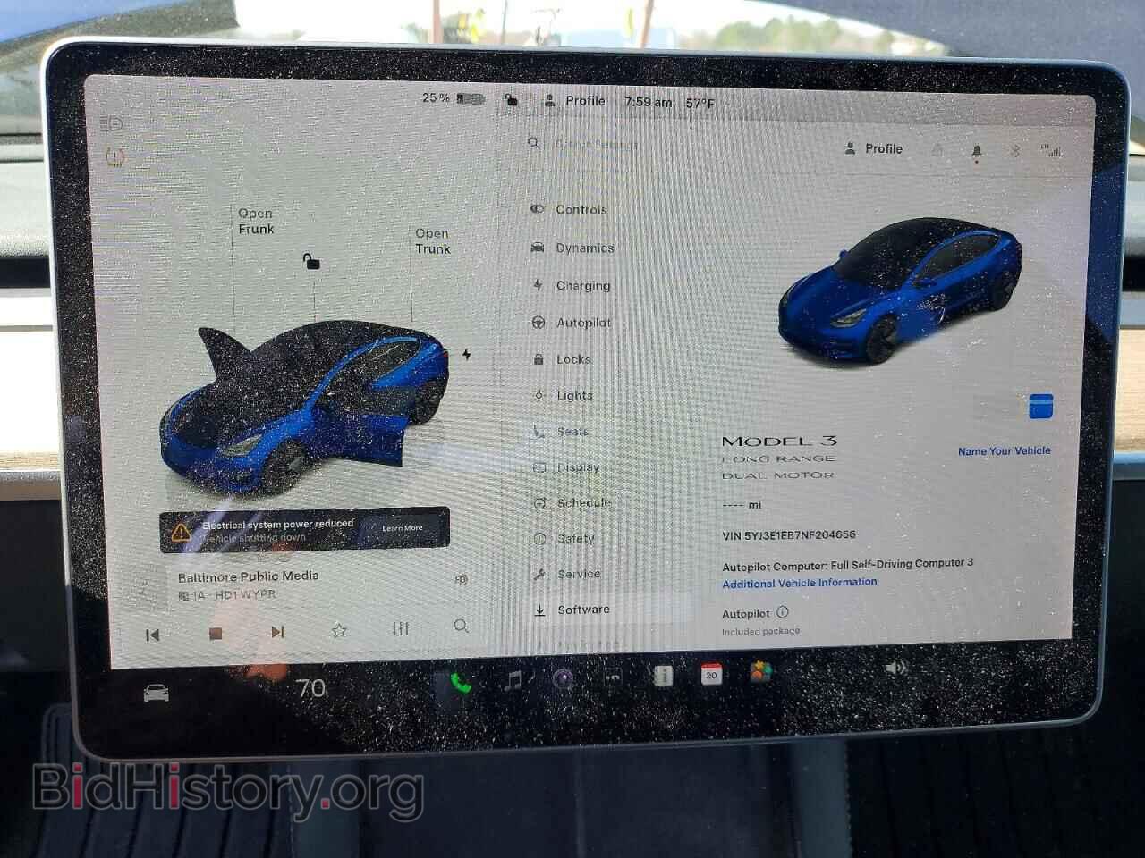 2022 TESLA MODEL 3 - VIN: 5YJ3E1EB7NF204656 - Photo 9