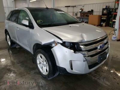 2014 Ford EDGE Edge SEL, silver — VIN 2FMDK4JC9EBA57701, Copart