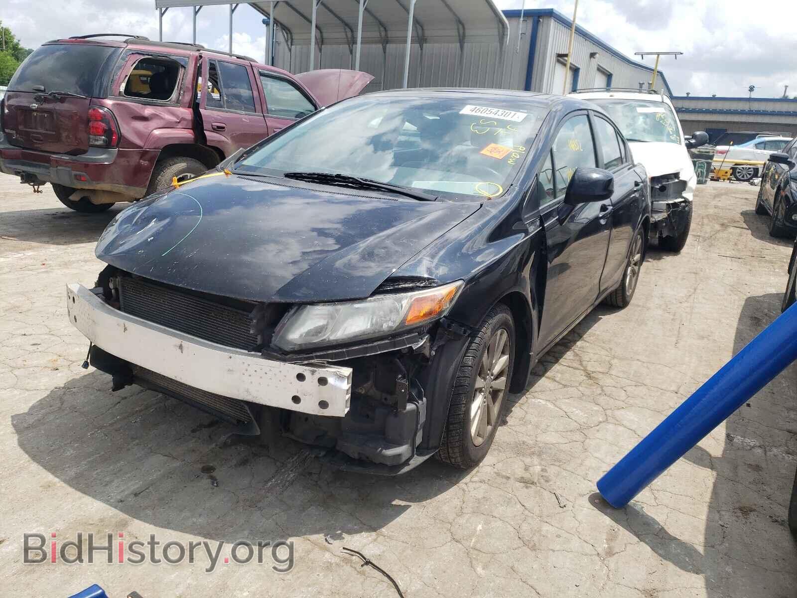 2012 HONDA CIVIC - VIN: 19XFB2F88CE087655 - Фото 2