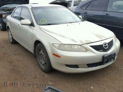 2005 Mazda 6, серый — VIN 1YVFP80C155M76731, Copart