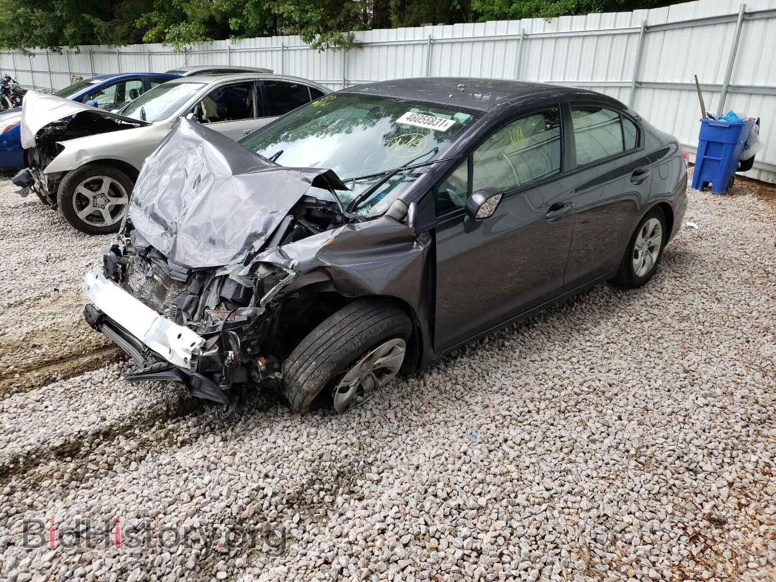 2015 HONDA CIVIC - VIN: 19XFB2F53FE011061 - Фото 2