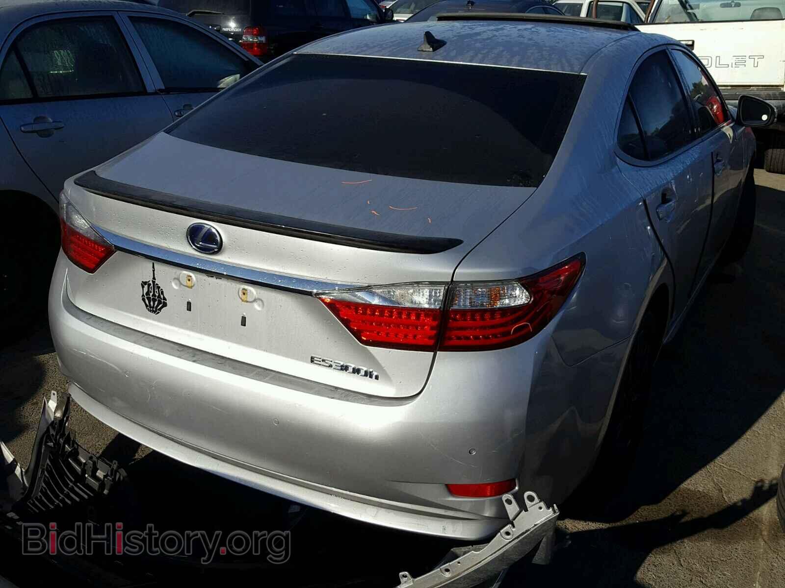 2013 LEXUS ES300 - VIN: JTHBW1GG6D2016230 - Фото 4