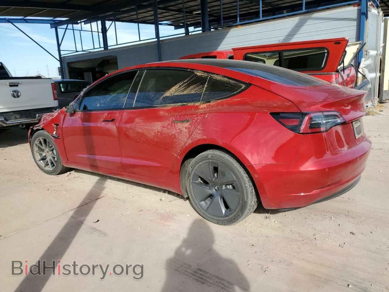 2022 TESLA MODEL 3 - VIN: 5YJ3E1EB7NF265487 - Фото 2