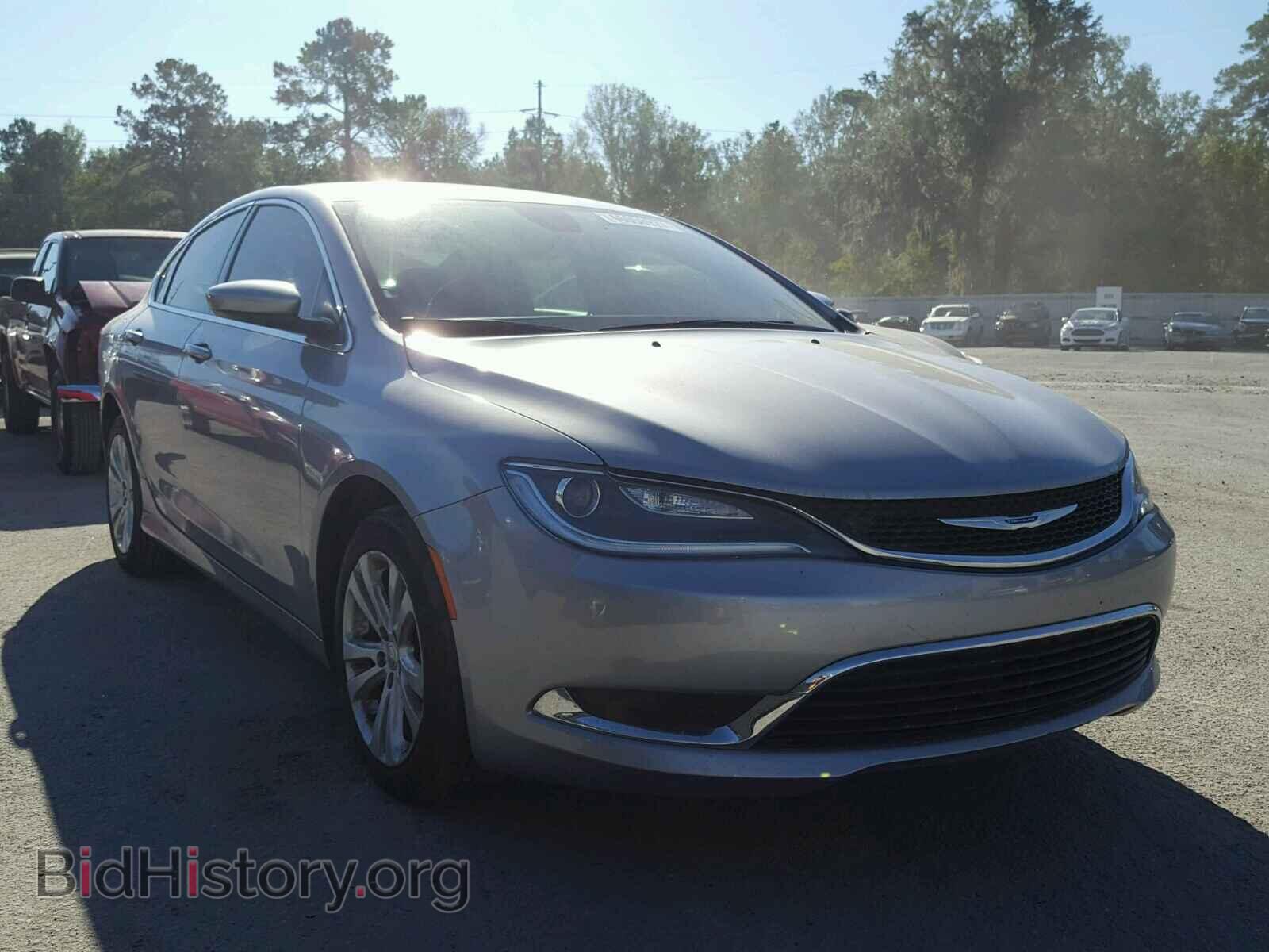 Фотография 1C3CCCAB0GN133302 - CHRYSLER 200 2016