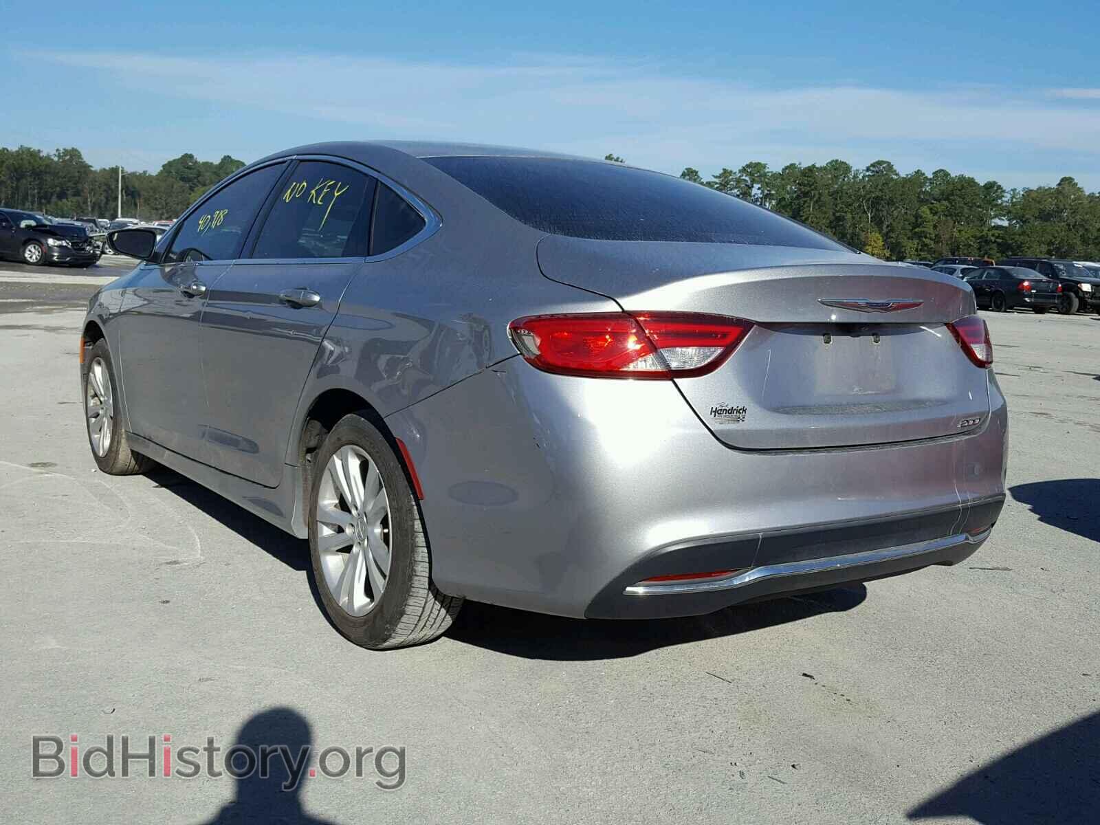 2016 CHRYSLER 200 - VIN: 1C3CCCAB0GN133302 - Photo 3