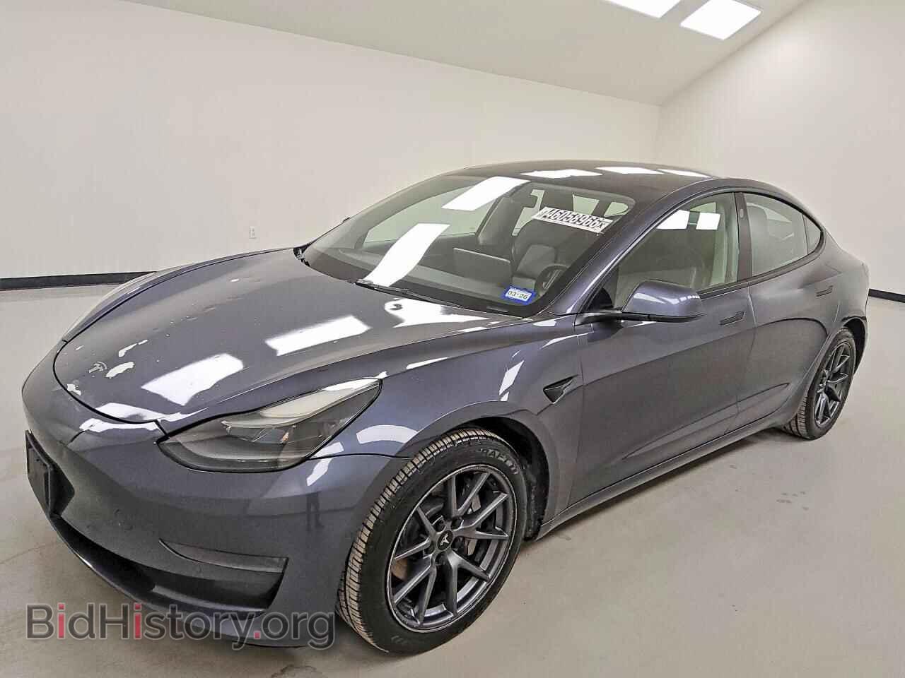 Photo 5YJ3E1EA4NF190609 - TESLA MODEL 3 2022