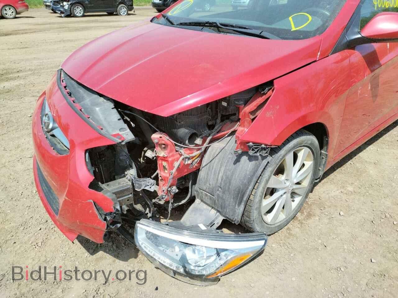 2014 HYUNDAI ACCENT - VIN: KMHCU4AE2EU768352 - Фото 9