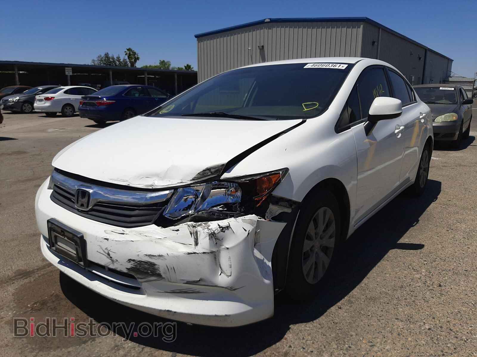 2012 HONDA CIVIC - VIN: JHMFB2F50CS001322 - Photo 2