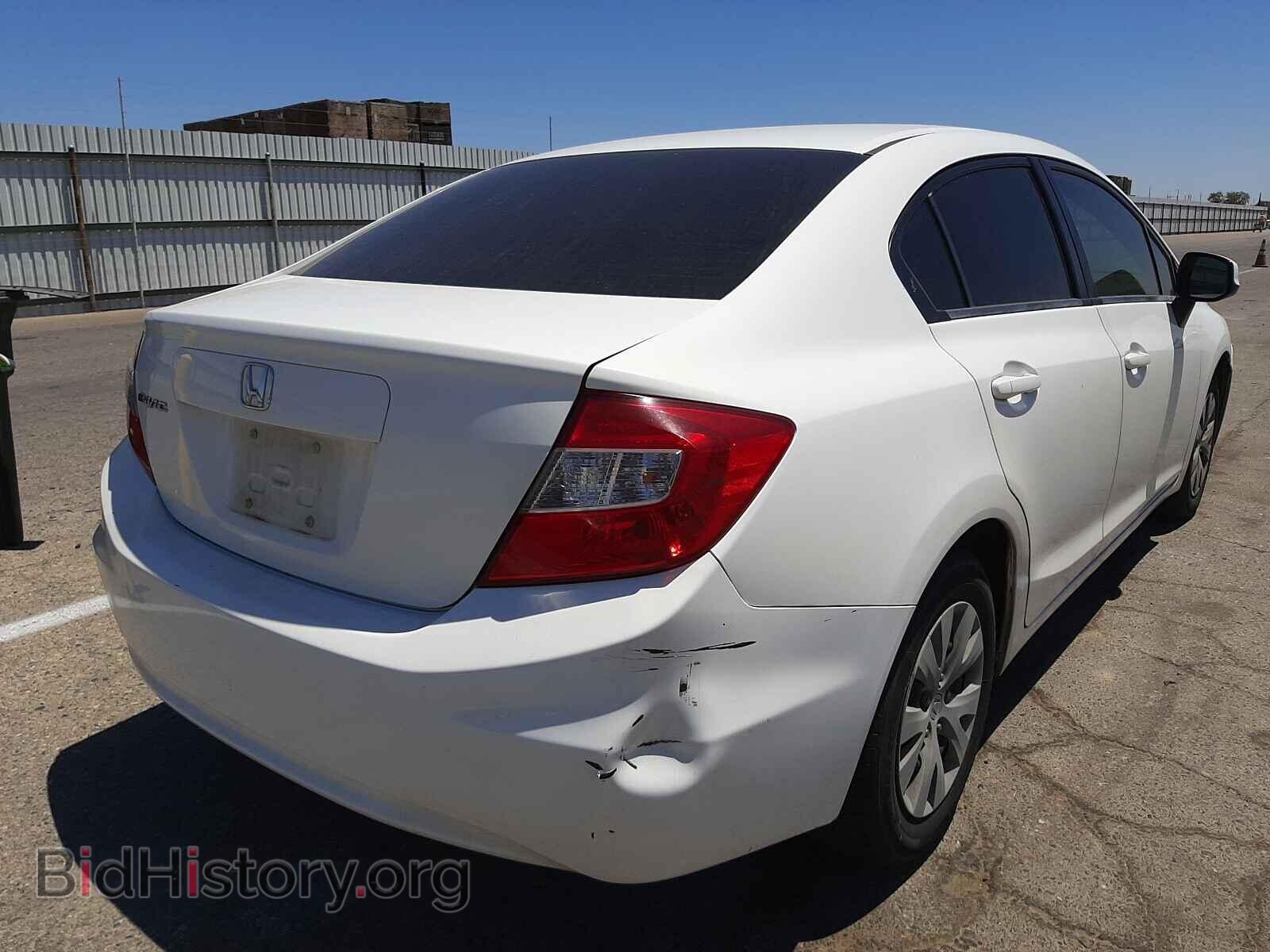 2012 HONDA CIVIC - VIN: JHMFB2F50CS001322 - Photo 4