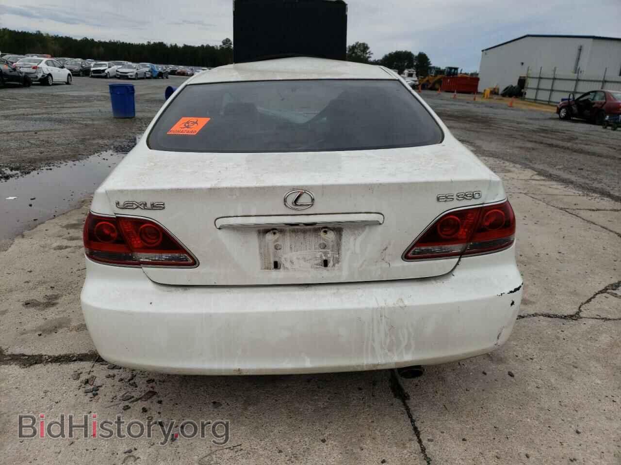 2006 LEXUS ES330 - VIN: JTHBA30G965162885 - Фото 6