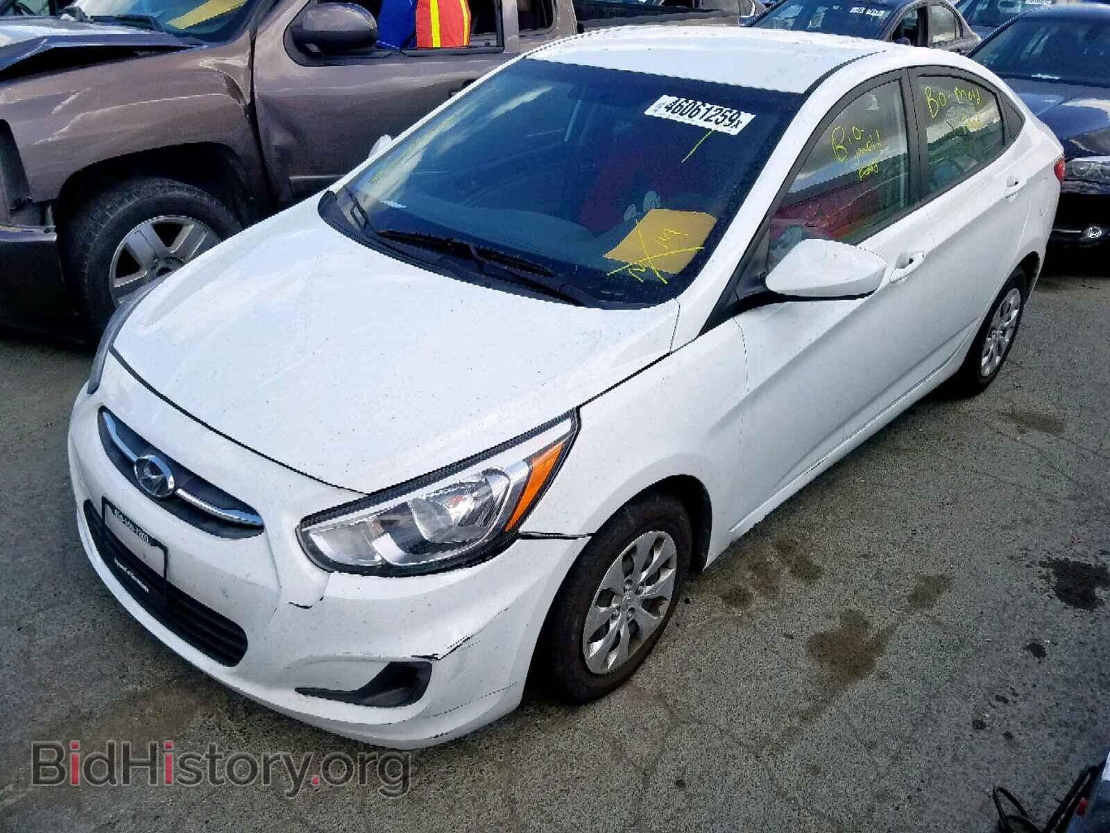 2016 HYUNDAI ACCENT - VIN: KMHCT4AE6GU062877 - Фото 2