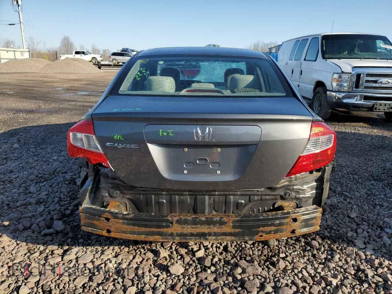 2012 HONDA CIVIC - VIN: 2HGFB2F58CH595524 - Фото 6