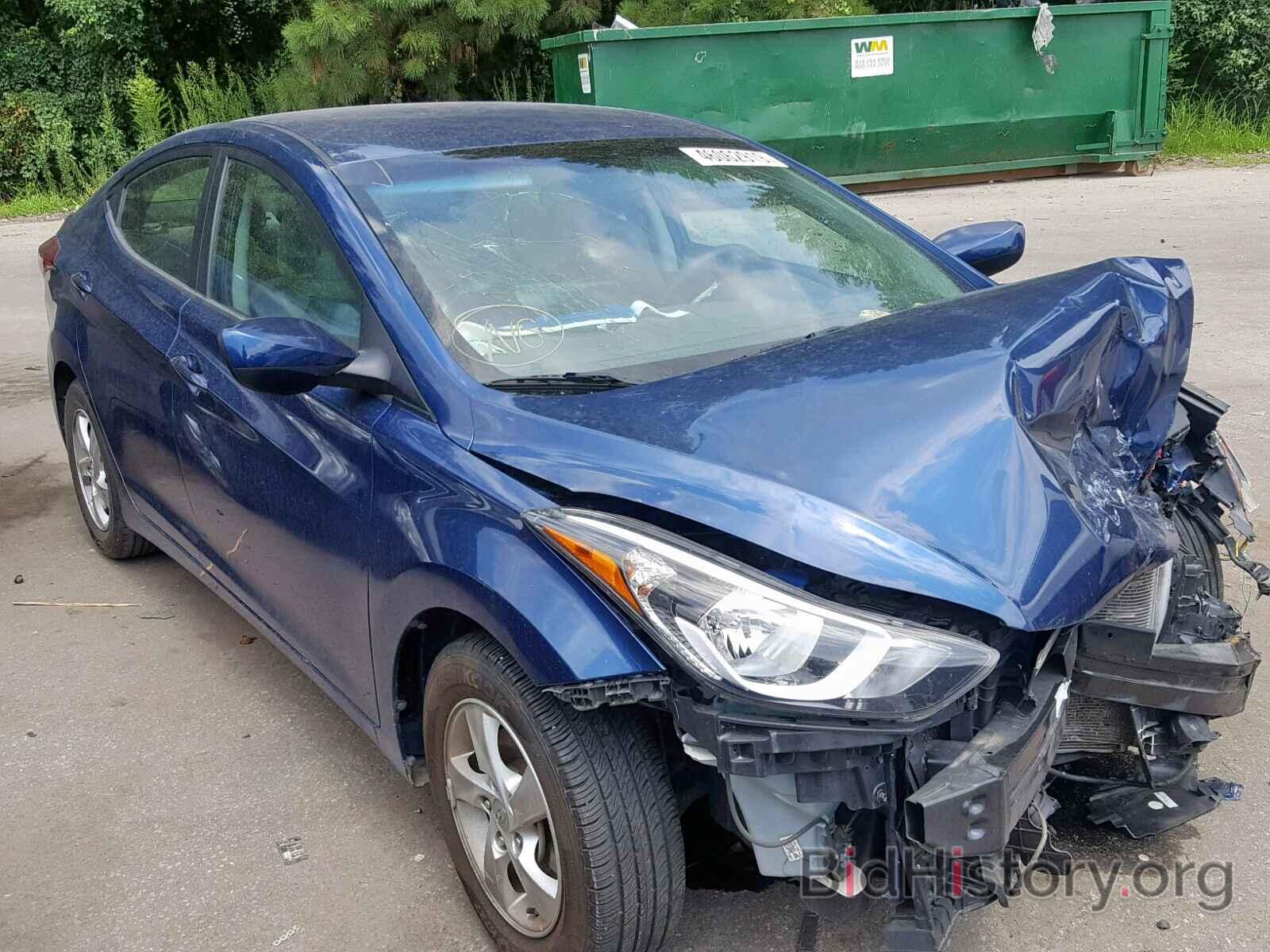 Photo 5NPDH4AE2FH578950 - HYUNDAI ELANTRA 2015