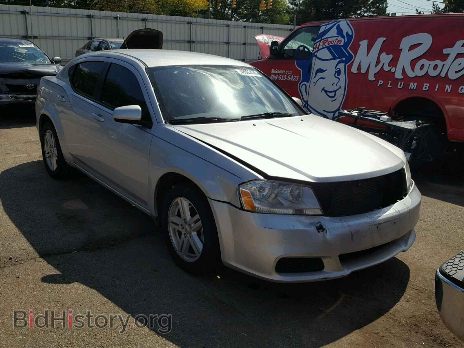 Фотография 1C3CDZCB7CN219374 - DODGE AVENGER 2012