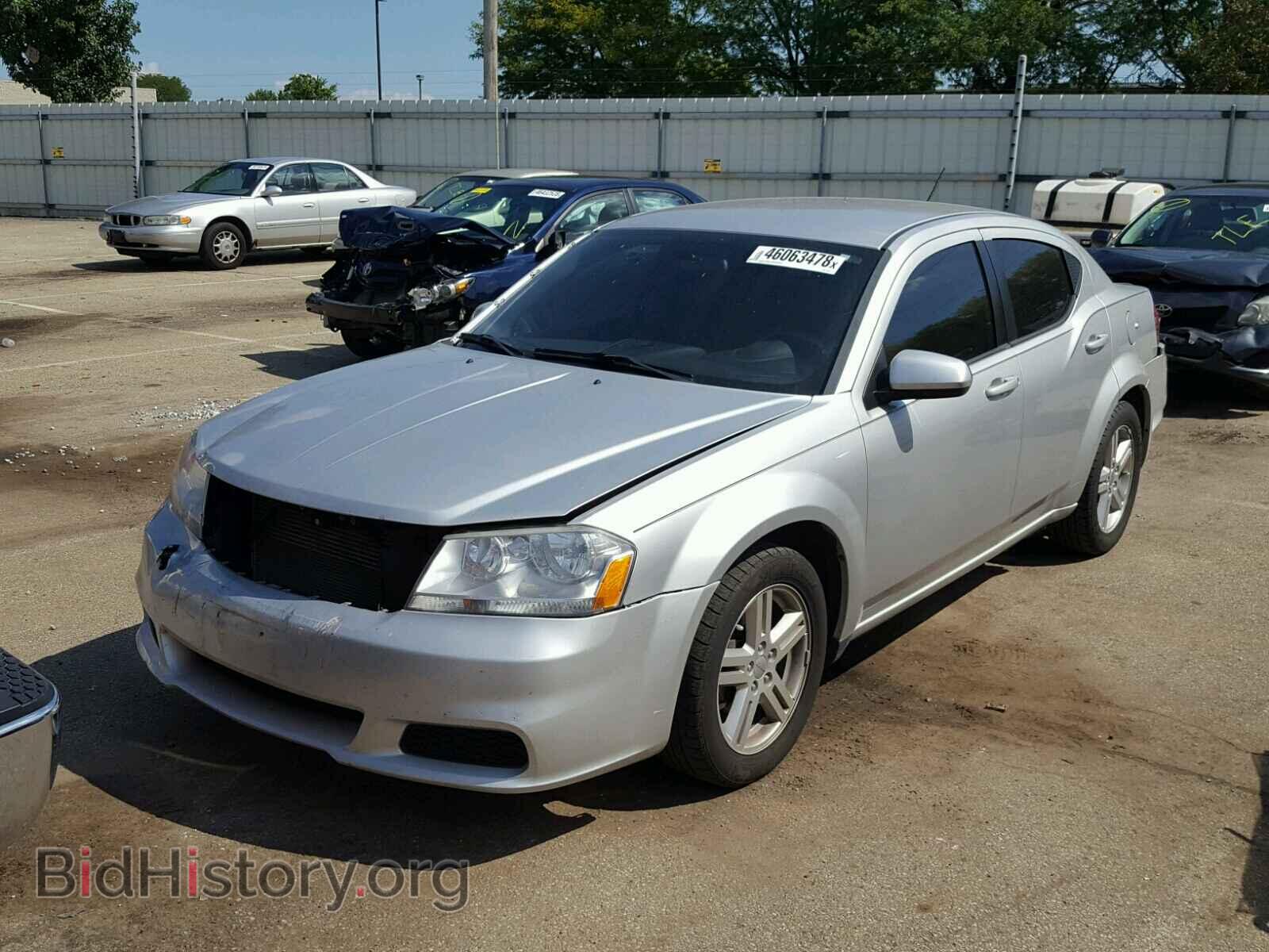 2012 DODGE AVENGER - VIN: 1C3CDZCB7CN219374 - Фото 2