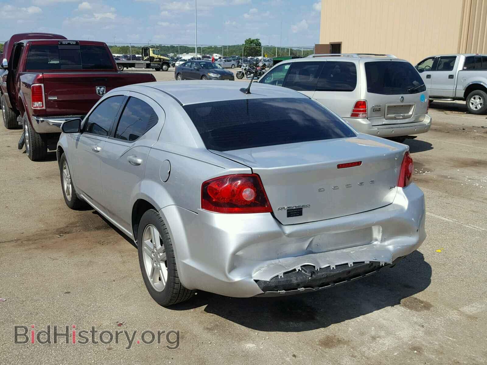 2012 DODGE AVENGER - VIN: 1C3CDZCB7CN219374 - Фото 3