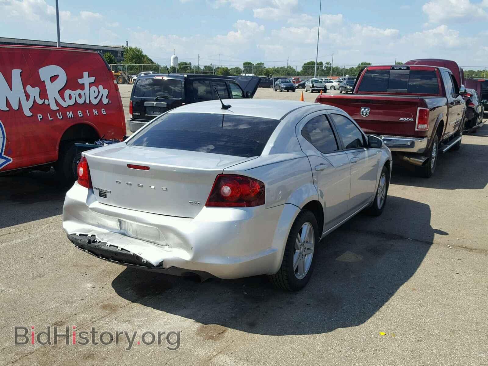 2012 DODGE AVENGER - VIN: 1C3CDZCB7CN219374 - Фото 4
