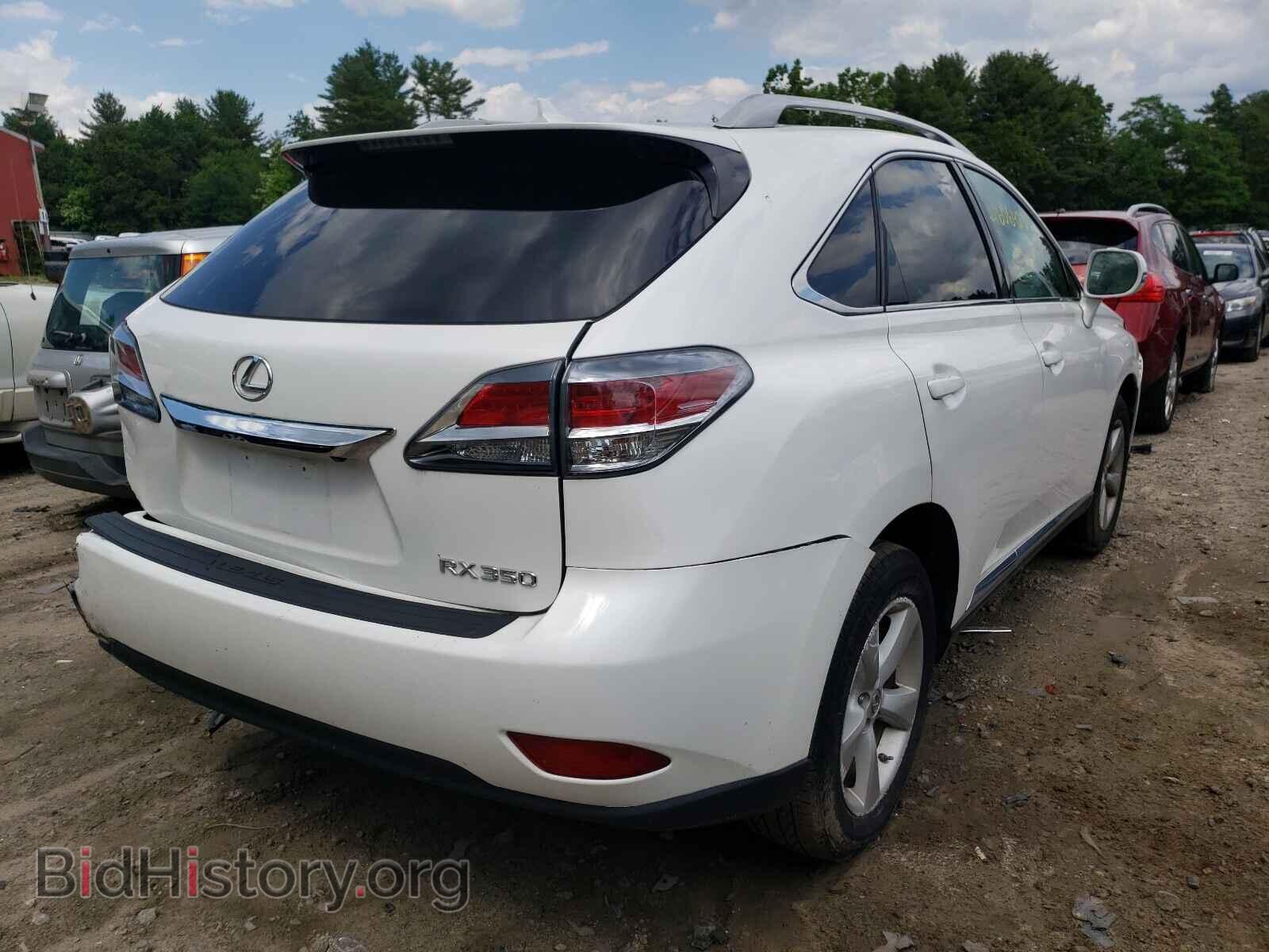 2013 LEXUS RX350 - VIN: 2T2BK1BA8DC196954 - Фото 4