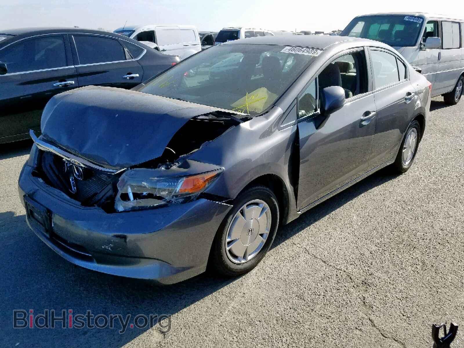 2012 HONDA CIVIC - VIN: 2HGFB2F61CH553897 - Фото 2