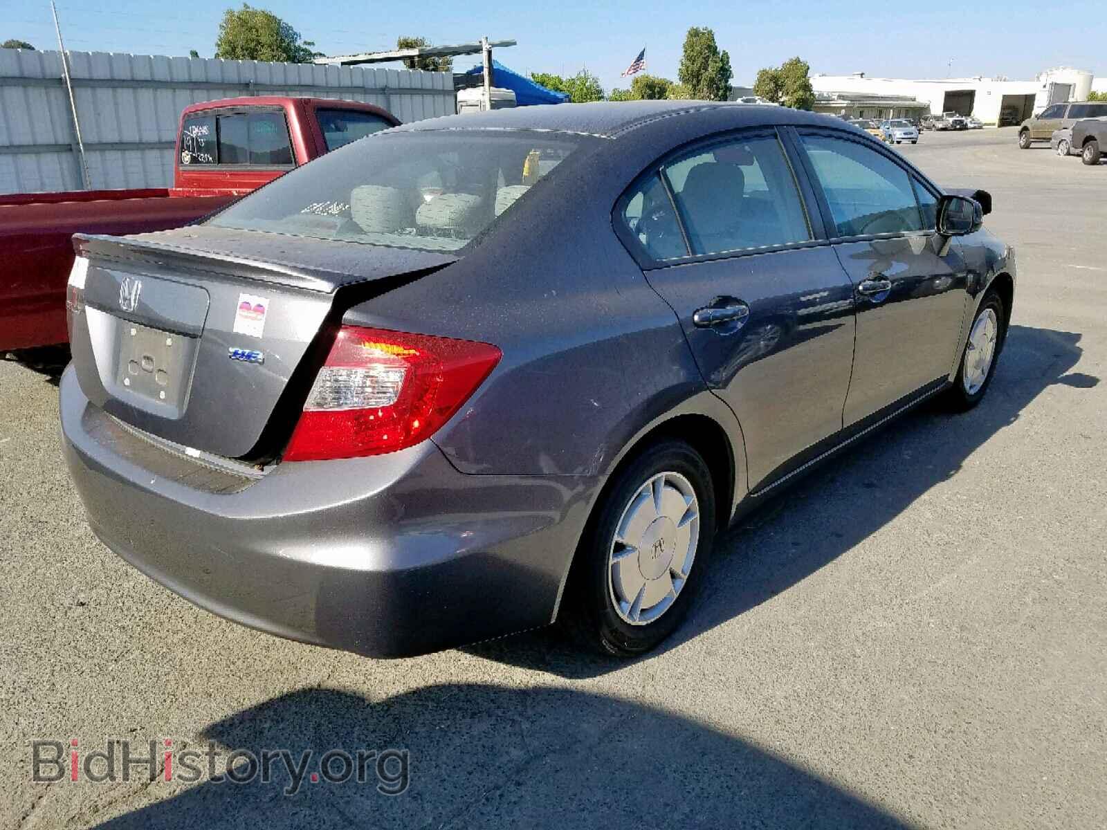 2012 HONDA CIVIC - VIN: 2HGFB2F61CH553897 - Фото 4