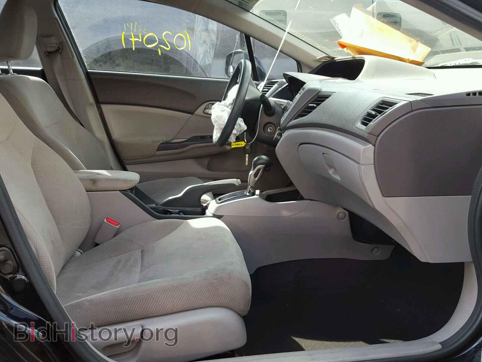 2012 HONDA CIVIC - VIN: 2HGFB2F53CH312804 - Фото 5